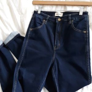 Rollas east coast skinny high rise jeans